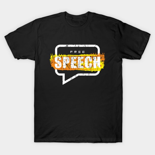 Free Speech T-Shirt by Insomnia_Project